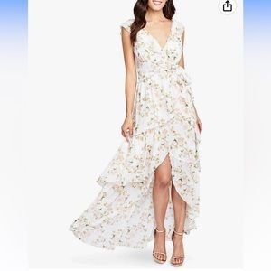 RACHEL Rachel Roy Women's Helena Maxi in Eggshell Blush Combo